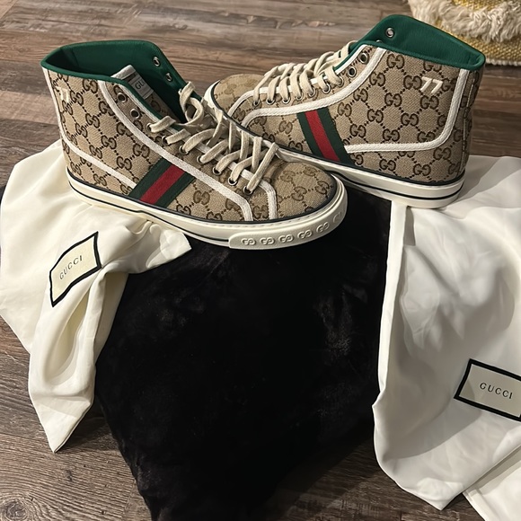 1977 high top Gucci sneakers authentic - Picture 6 of 8